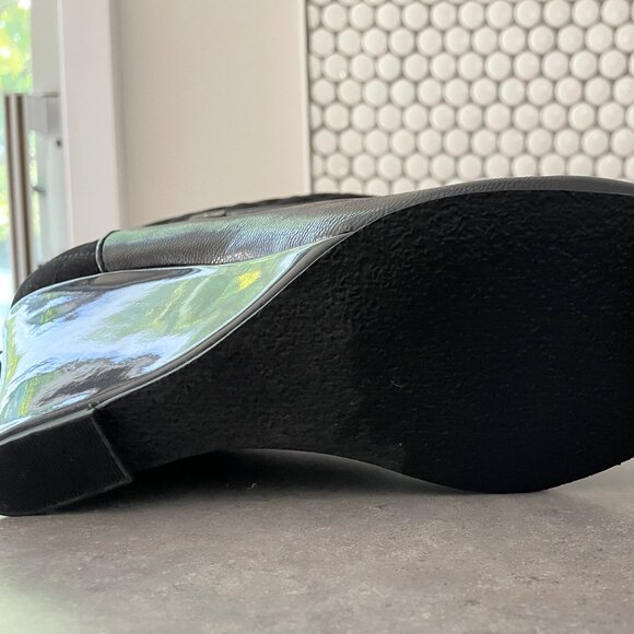 Anne Klein leather booties - Picture 2 of 9